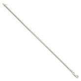 Sterling Silver 2.55mm D/C Square Franco Chain